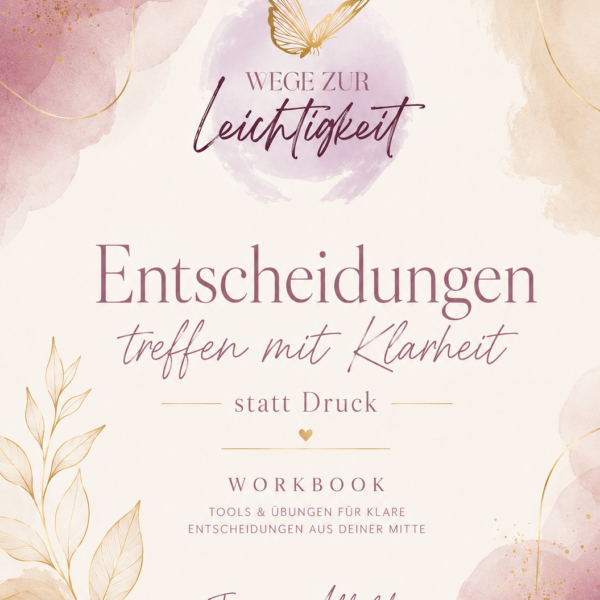 Mini Workbook Entscheidungen treffen